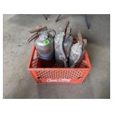 (3) Fire Extinguishers, Crate
