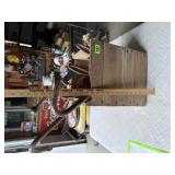 Wooden Box w/ Misc. Tools