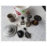 Vintage Stampers, Spool, Biscuit Jar Lid