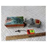 Antique Walking Elephant Wind-up Toy