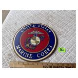 US Marine Corps Masonite Sign