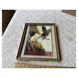 Winchester 'Mountain Goats & Eagle' Print