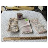 Lead Shot Bags; Super X Box, Ammo