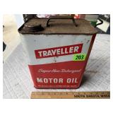 Traveller Motor Oil Can