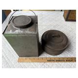 Vintage Metal Cans