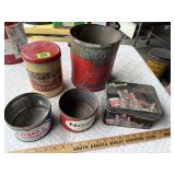 Vintage Coffee Tins