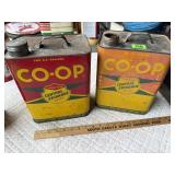 Co-Op Oil Cans