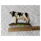 Cast Iron Cow Doorstop