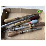 Several Stanley Hand Drills & Screwdrivers