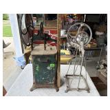 Vintage Butter Churn & Churn Parts