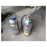 (2) Fire Extinguishers