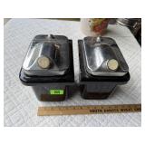 Vintage Soda Fountain Containers
