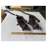 (2) Antique Sausage Stuffers