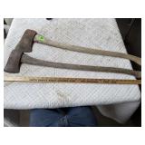(2) Long-Handle Axes