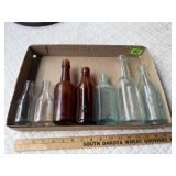 Several Antique Glass Bottles