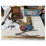 Vintage Tools, Watkins Tins, Etc.