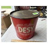 Desy Grease Can