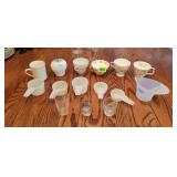 Measuring Cups, Strawberry Sugar Bowl, Etc.