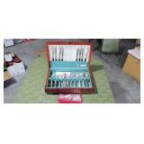 Silverplate Silverware Set in Box