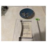 "Mallards" Duck Stamp Collector Plate