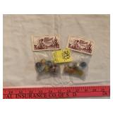 2 Bags Roy Rogers Marbles