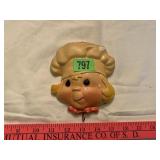 Vintage Chalkware Campbell