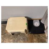 Bathroom Scale & Stool