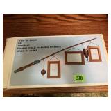 Fishing Pole Hanging Frames