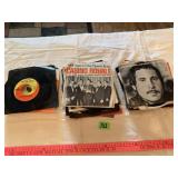 Vintage Small "45" Records Assortment