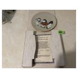 "Ruddy Ducks" Duck Stamp Collector Plate