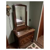 Antique Dresser w/Mirror