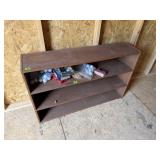 Wooden Shelf Unit (No Contents)
