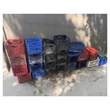 Several Milk Crates