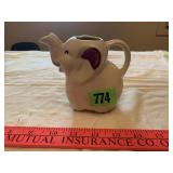 Vintage Shawnee Elephant Creamer