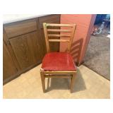 Red Upholstered Chair