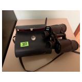 Binoculars in Case