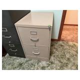 2 Drawer Metal Filing Cabinet