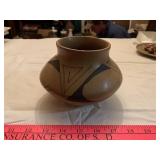 Pottery Vase, Signed