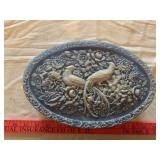 Flip top Incolay Stone Trinket Box