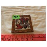 Western Tile Coaster