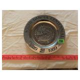 South Dakota Centennial Silver Plate