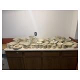 Large Lot of Hall Jewel Tea Dishes