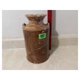 Cahoy Pottery Cream Can Canister