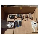 Fishing Reels, Rain Guage, Etc.