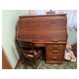 Vintage Roll Top Desk