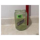 Hoosier Glass Coffee Jar