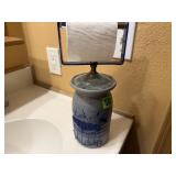 Stoneware Toilet Paper Holder