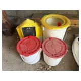 (4) Minnow Pails
