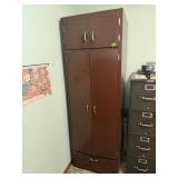 Gun Cabinet w/Storage Above/Below