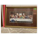 Last Supper Framed Print